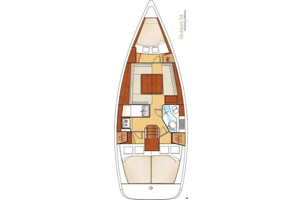 2012 BENETEAU Oceanis 34 for sale in Punat, Croatia, photo 2 of 5