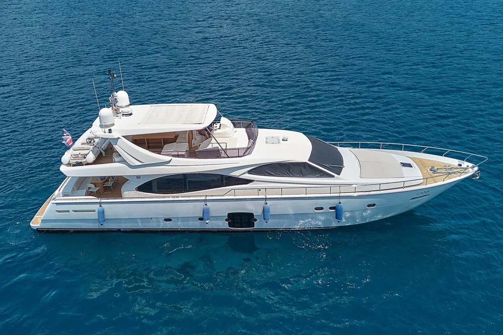 2008 FERRETTI 780 Fly for sale in Kotor, Montenegro, photo 3 of 5