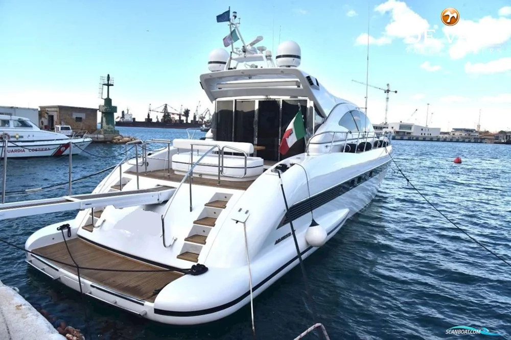 2002 Mangusta Superyachts Mangusta 72 for sale in Italy, photo 4 of 5