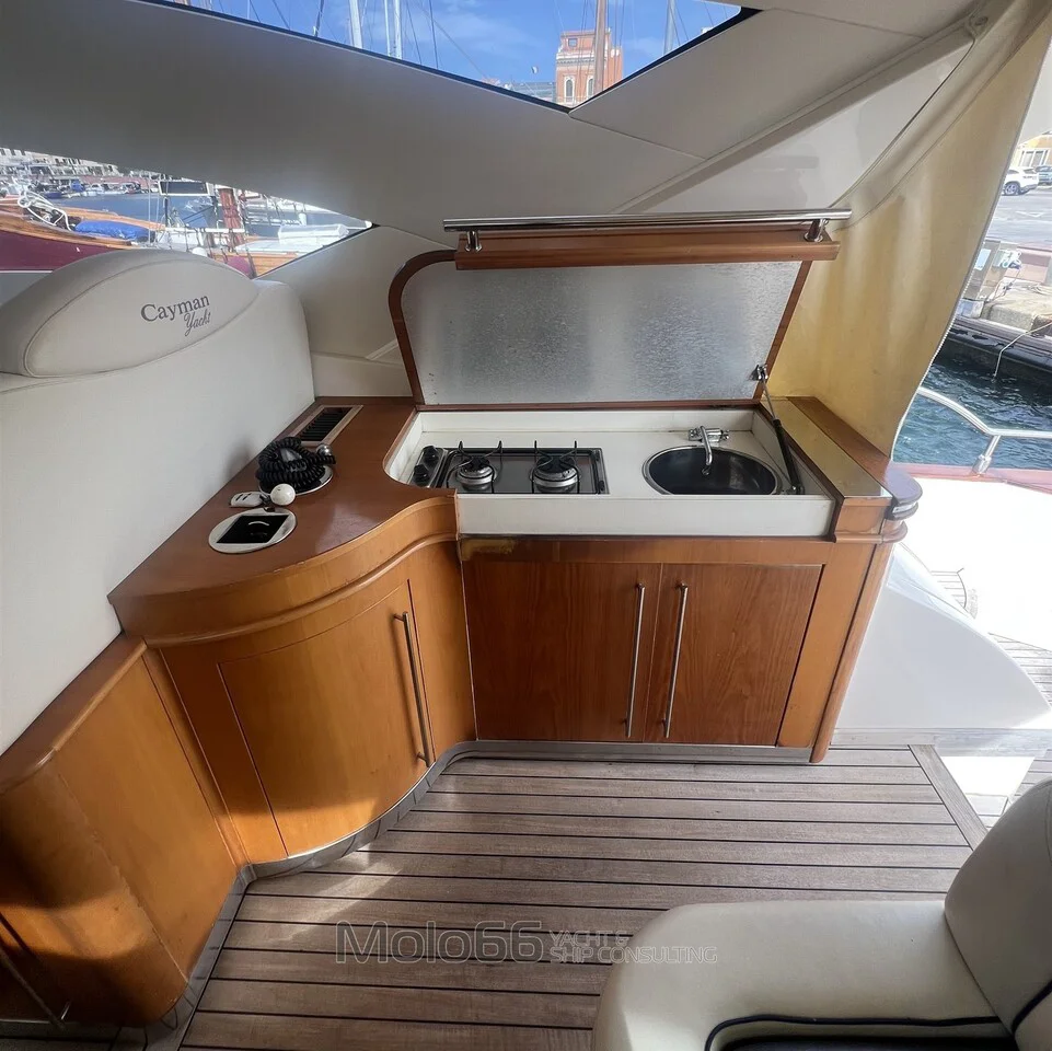 2005 Cayman Yachts Cayman 58 WA for sale in Olbia, Italy, photo 5 of 10