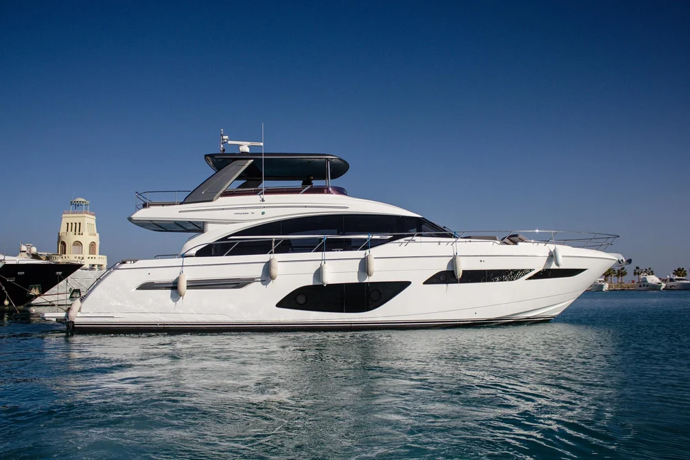 2019 Princess Yachts F70 for sale in Limassol, Cyprus, photo 2 of 5