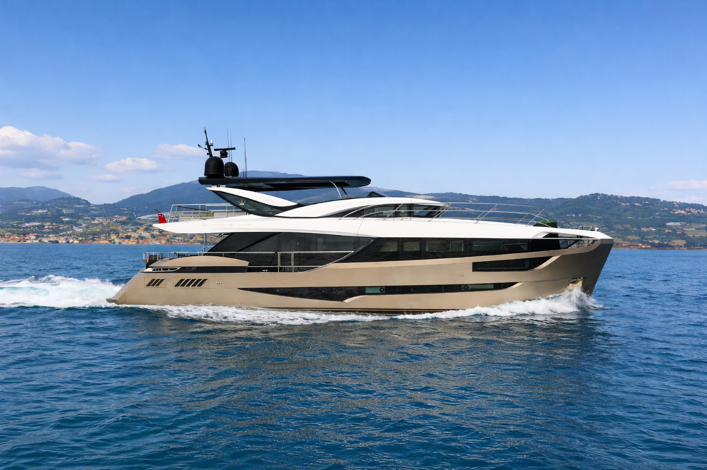 2018 Dominator-Shipyard Ilumen 28M for sale in Ventimiglia, Italy, photo 2 of 5