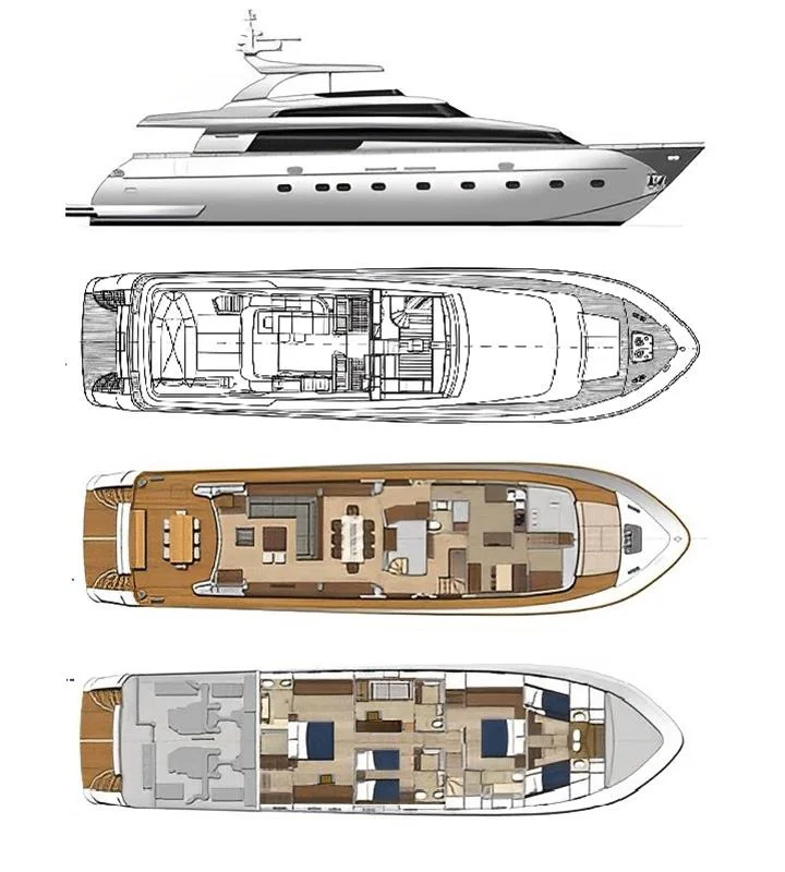 2010 Sanlorenzo SL88 for sale in Monaco, photo 2 of 5