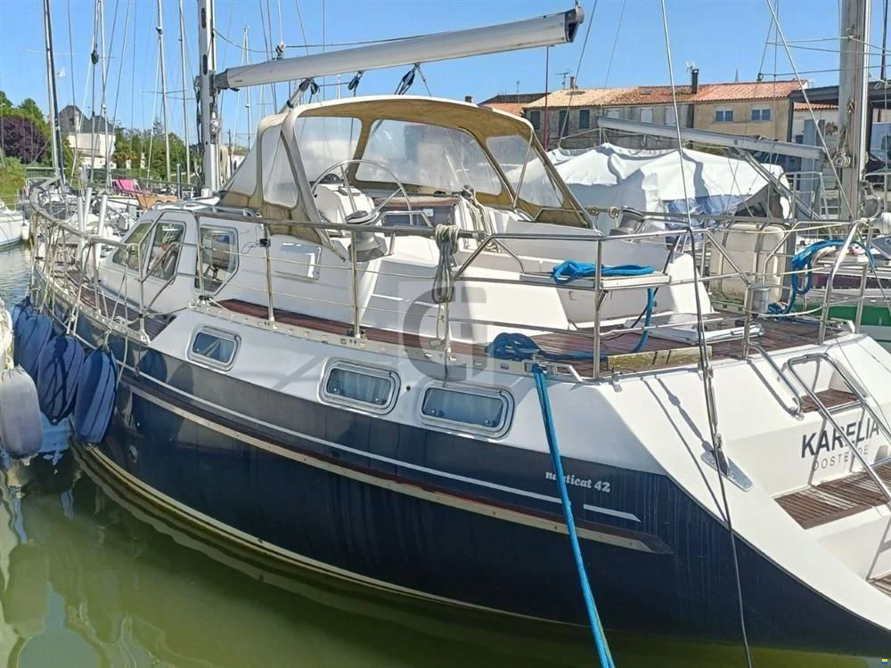 1996 Nauticat / Siltala Yachts 42 for sale in La Rochelle, France, photo 2 of 5