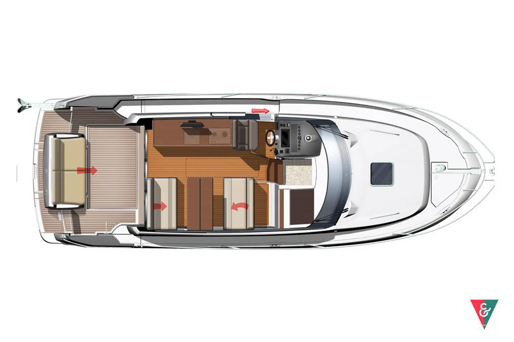 2012 Jeanneau NC 9 for sale in United Kingdom, photo 3 of 5